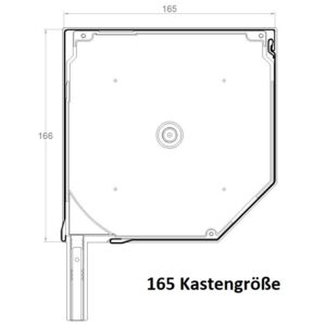 165 Kastengröße